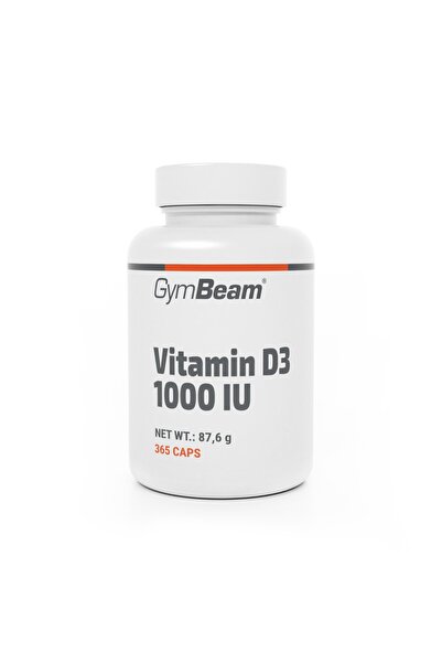 GymBeam Vitamina D3 1000 UI 365 capsule