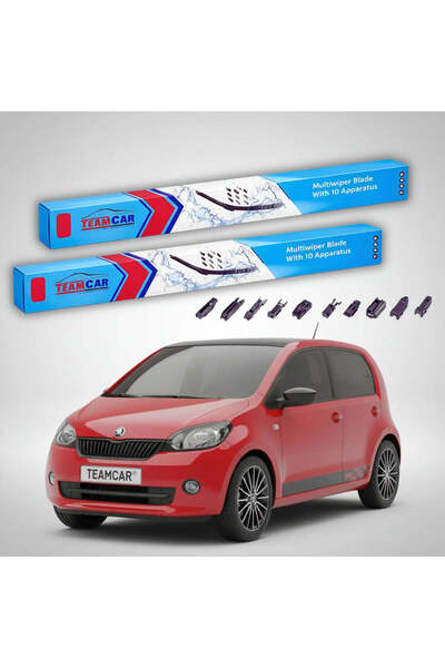 TEAMCAR Skoda Citigo 2012-2020 Ștergătoare de parbriz |   Set plat frontal – ...