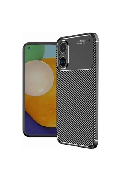 atastore2017 Realme 12 Lite Case Auto Focus Carbon Cover - Black