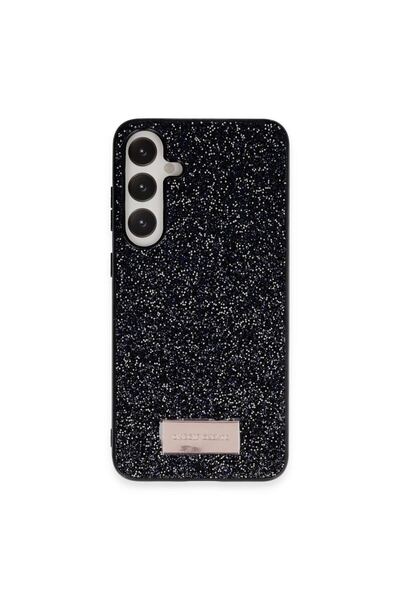 OEM Onegif Samsung Galaxy A05S Bright Silvery Cover - Black