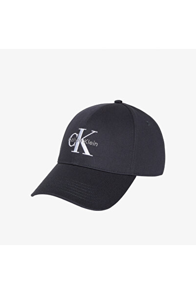 Calvin Klein Monologo Embroidery Baseball Erkek Mavi Şapka