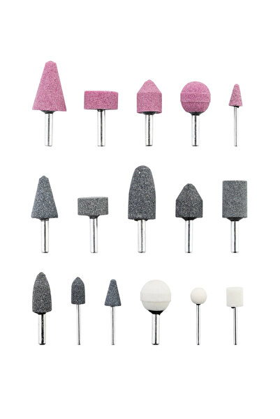 Lawazim Pro7 16PCS Mounted Grinding Stone Set 6mm Shank Up to 20,000 RPM for ...