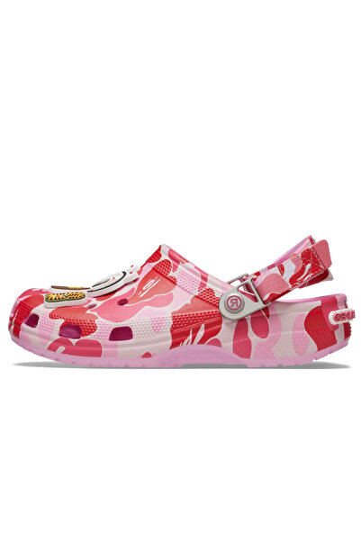 Crocs Classic Clog A Bathing Ape ABC Camo Pink