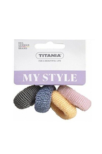 TİTANİA Titania Hair Tie 4 Pieces - 8016