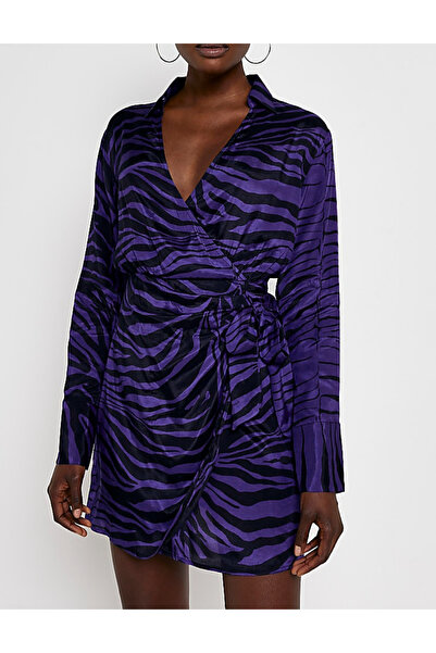 Evendi Short dress, Purple