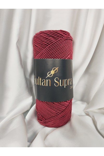 Sultan Supra Bordo Hand Knitting Yarn 200Gr.-200Mt. (1 Piece) - Color: 3214