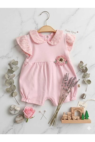iQBaby Örme çiçekli tulum
