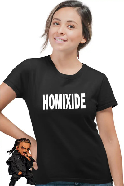 OEM Women's T-Shirt Playboi Homixide Cards