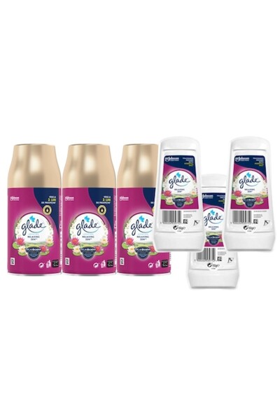 Glade Set 6 x Varietate: 3 x Rezerve Odorizant de Cameră 269ml, 3 x Odorizant...