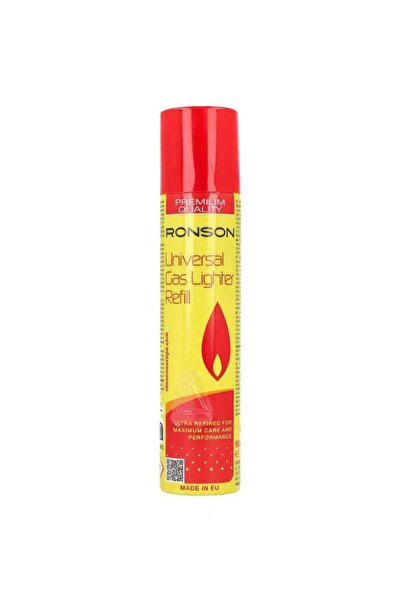 Ronson Universal Premium Gazlı ve Pürmüzlü Çakmaklar için Bütan Gaz 300ml