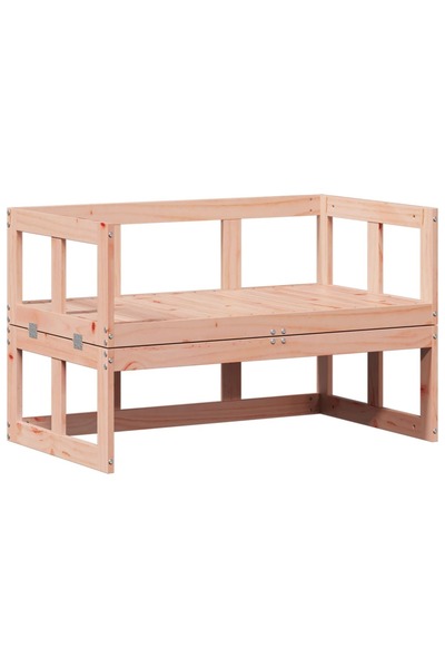 vidaxl Garden sofa bed, solid douglas wood