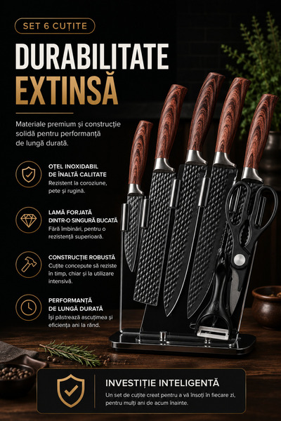 OEM SET OF 6 KNIVES (RO-V03)