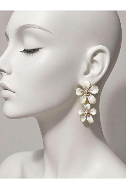 FASHION Metal Flower Earrings