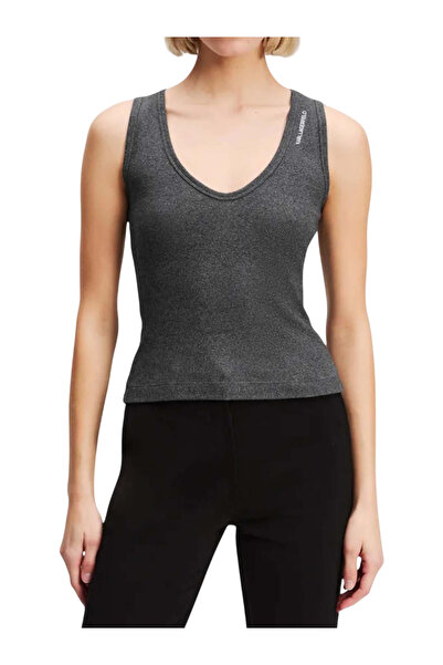 Karl Lagerfeld Γυναικείο Tank Top Γκρι A3W17117-255 GREY MELANGE