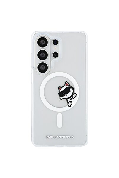 Karl Lagerfeld Peekaboo Choupette MagSafe Case S26 Ultra Clear