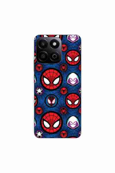 OEM Husa compatibila cu Honor 200 Smart Silicon Gel Tpu Model Spiderman Face ...
