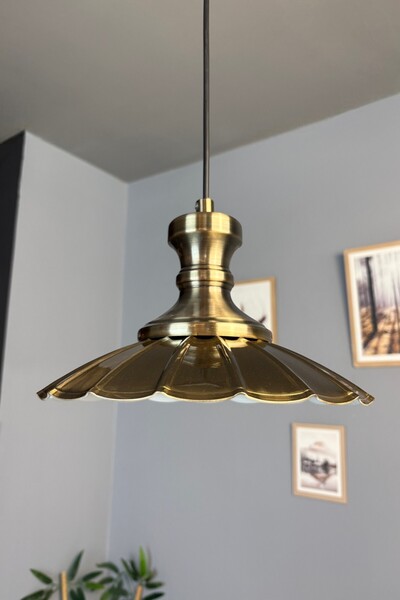 Bamyum Risso Eskitme Metal Avize Tekli Eskitme Tokmak Başlık Mutfak Modern De...