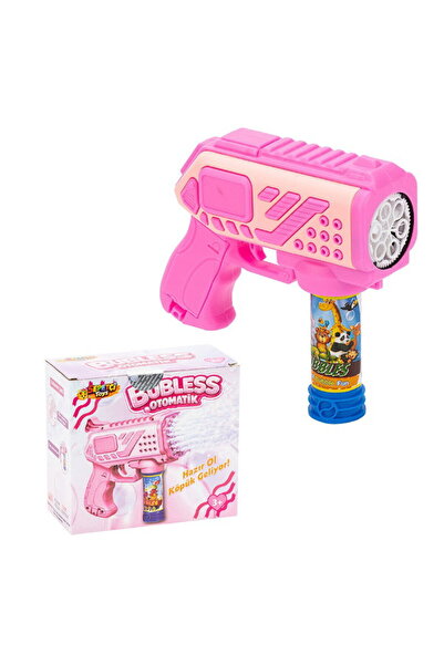toysclub BUBLESS PEMBE OTOMATİK KÖPÜK TABANCASI