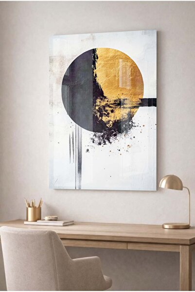 Zevahir Mobilya Dekorasyon Tablou circular abstract modern decorativ din stic...