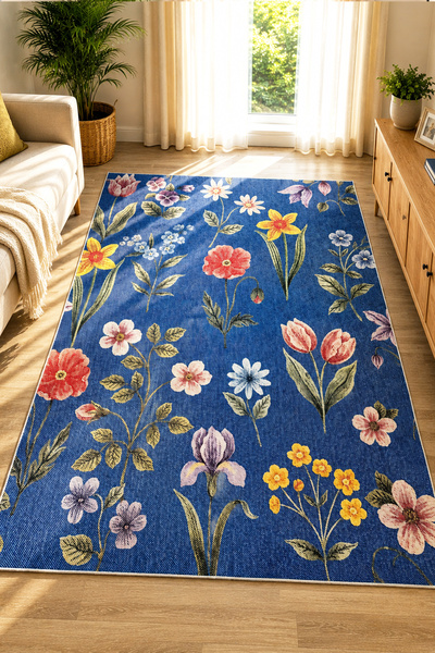 Chilai Home Pelle Makinede Yıkanabilir Kaymaz Taban Leke Tutmaz Dijital Salon...