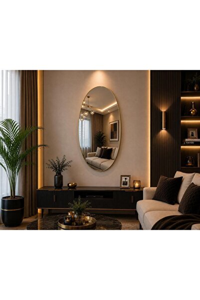 GOLD OVAL AYNA