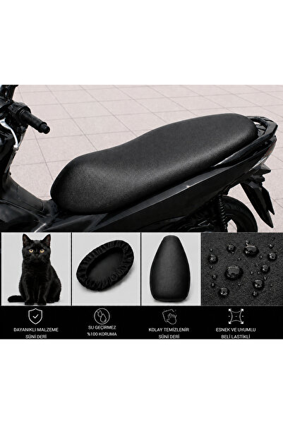 lawrenceshop Husa șa motocicletei Mondial 125 Skuty Protecție impermeabilă pe...