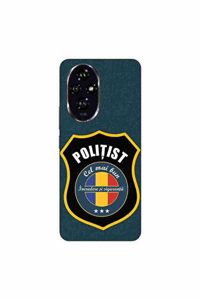 OEM Husa compatibila cu Honor 200 Silicon Gel Tpu Model Politist