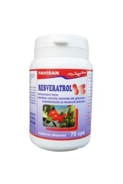 Favisan Resveratrol Favisan, 70 capsule