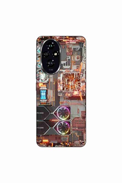 OEM Husa compatibila cu Honor 200 Silicon Gel Tpu Model Motherboard