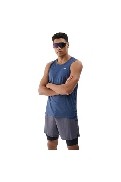4F Tricou fără mâneci pentru bărbați - Funcțional S