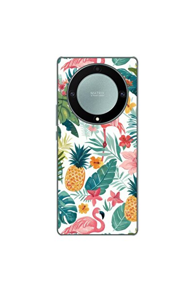 OEM Husa compatibila cu Honor Magic 5 Lite Silicon Gel Tpu Model Tropical Pat...