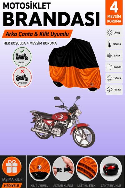 Cemku Double Black Top - Orange Bottom, Rear Bag Compatible Bisan Toprak Wrc ...