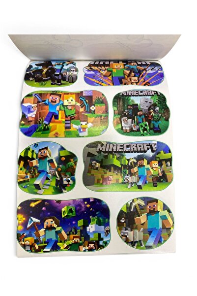 Harika Kitap Minecraft STICKER ALBÜM 180 STIKERS