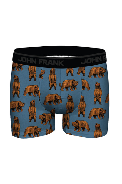 John Frank DİJİTAL BASKILI MODAL BOXER MULTICOLOR