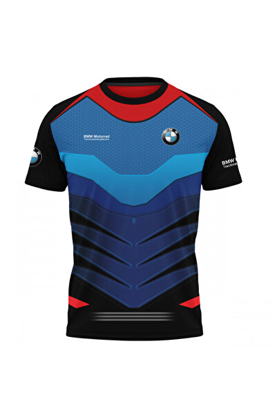 OEM BMW men's T-shirt, short sleeve, multicolor D001