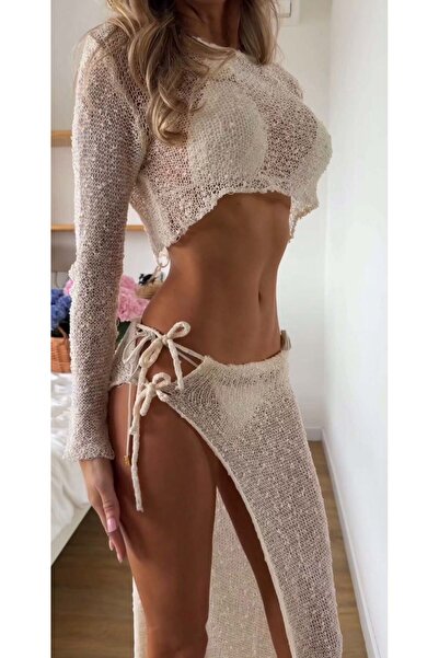 HerTon SET BIKINI DE PLAJĂ CU LEGĂTURI LATERALE