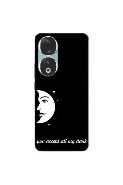 OEM Husa compatibila cu Honor 90 5G Silicon Gel Tpu Model Cupluri Model Luna