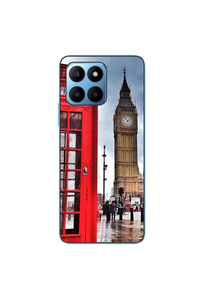 OEM Case compatible with Honor 70 Lite Silicone Gel Tpu Model London