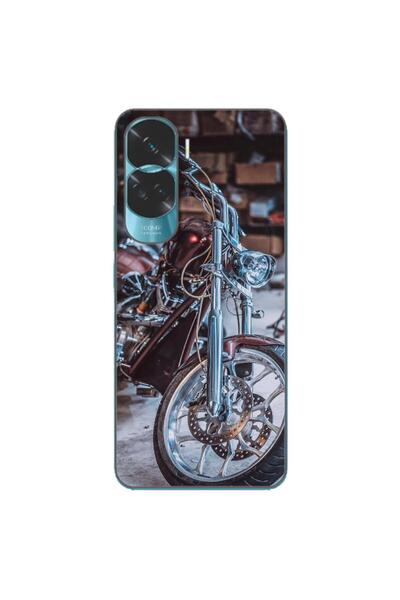OEM Husa compatibila cu Honor 90 Lite 5G Silicon Gel Tpu Model Harley Garage
