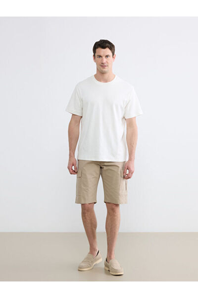 LC Waikiki Rmz Gi̇yi̇m Farkiyla Relaxed Fit Men's Cargo Shorts