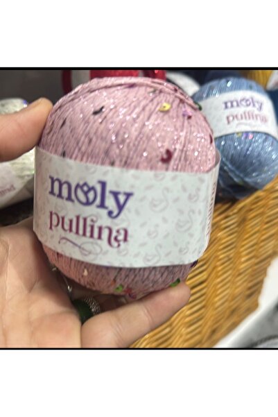 opsiyonel Pullu simli koton ip 2li