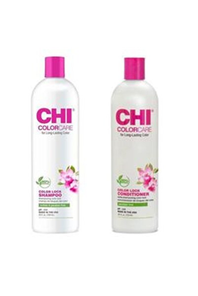 Chi Pachet Revitalizant pentru Par Vopsit - ColorCare - Color Lock: Sampon 73...
