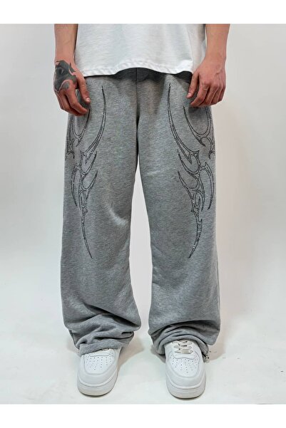 zaee Inferno Taş Detaylı Baggy Eşofman Altı