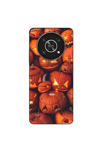 OEM Husa compatibila cu Honor X30 Silicon Gel Tpu Model Halloween Dovleci Lum...