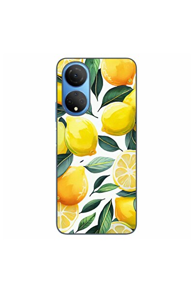 OEM Husa compatibila cu Honor X7 Silicon Gel Tpu Model Lemons Pattern