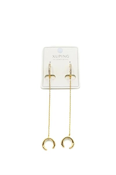 atastore2017 Chain Earrings - Gold
