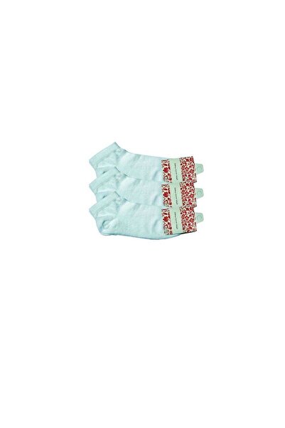 atastore2017 White Women's Ankle Socks 3 pairs