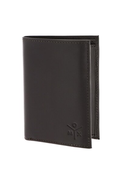 oxmox Leder Geldbörse RFID-Schutz Leder 10 cm