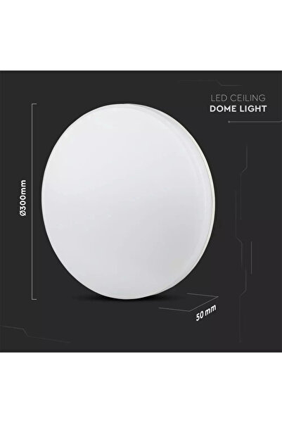 V-TAC Europe Ltd. Plafonieră LED Rotunda V-TAC 25W, Cip Samsung, Lumină Neutr...