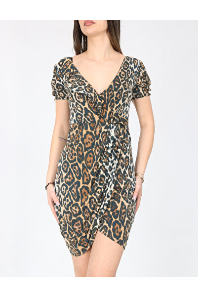 Evendi Rochie scurta, Animal print